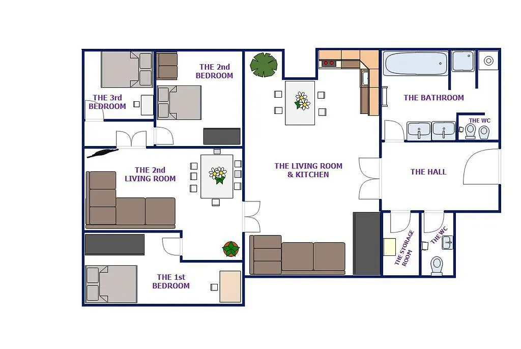 Apartmán 4Bdr Meeting Point By Ruterra Praha